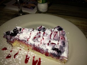 mixed berry tart