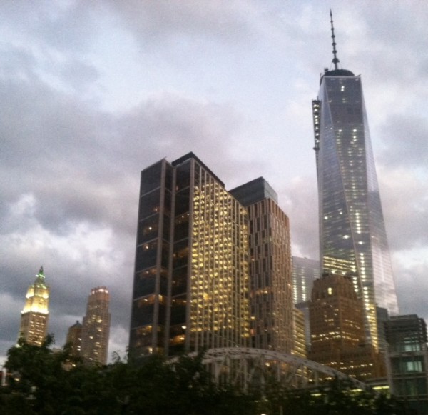 skyline as seen from Pier 26 (the one I live on)