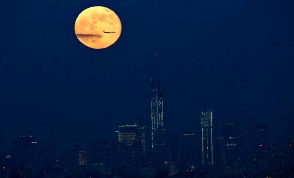super moon NYC
