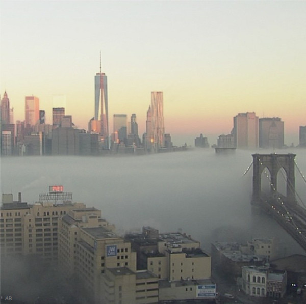 NYC fog