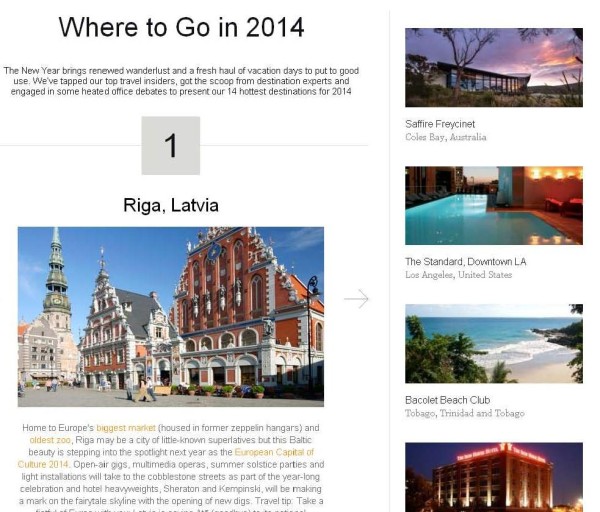 where to go in 2014